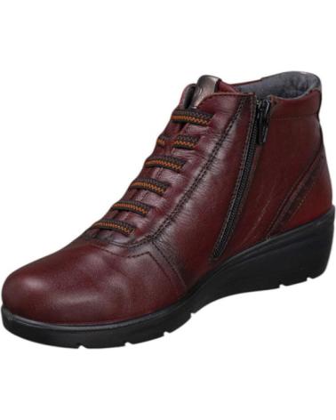 BOTINS RASOS LAURA AZAÑA 26847 VERMELHO ROJO