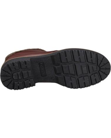 FLACHE STIEFELETTEN PITILLOS 10777 BORDEAUXROT ROJO