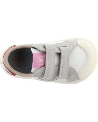 VICTORIA SCARPE BAREFOOT 1356101 ARGENTO CON VELCRO PLATEADO