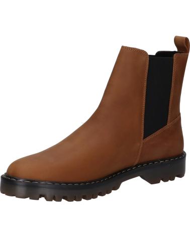 BOTINES KICKERS KICK DECKFIT CUIR PULL UP CRASY CAMEL 911283-50 114 CAMEL