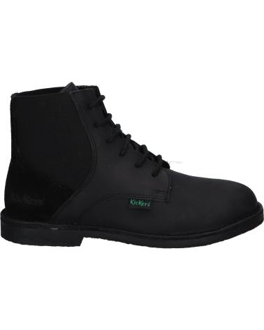 BOTINES KICKERS KICK LITI CUIR UPCAR 8 NEGRO 975430-50 8 NOIR