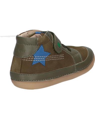 SNEAKERS KICKERS SOKISTIC SHEEP GOAT SUEDENUBUCK KAKI ÉTOILE 972440-10 203 KAKI ETOILE