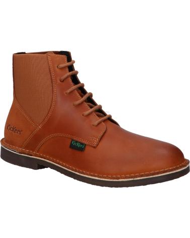 BOTINES KICKERS KICK LITI CUIR UPCAR 114 CAMEL 975430-50 114 CAMEL