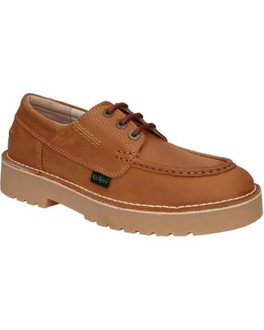 ZAPATOS NÁUTICOS KICKERS DALTREY BOAT CUIR PULL UP CRASY 93 MARRÓN TAN 975800-60 93 MARRON TAN