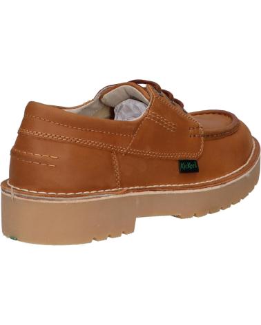 ZAPATOS NÁUTICOS KICKERS DALTREY BOAT CUIR PULL UP CRASY 93 MARRÓN TAN 975800-60 93 MARRON TAN