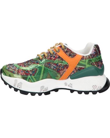 ZAPATILLAS EXE D190608-24 STRASS GREEN ORANGE STRASS GREEN ORANGE