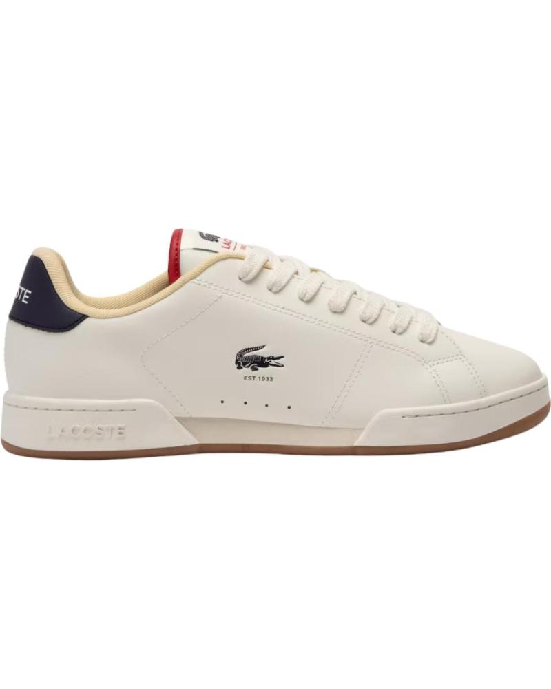 LACOSTE ZAPATILLA RETRO PARA CHICO CARNABY CUP 225 COLOR BLANCO