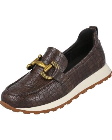 AZAREY MOCASSINS IMPRIMÉ CROCODILE 562K248 MARRON MARRON