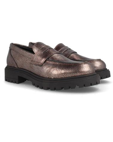 MOCASSIM DE COURO MARILA MILANO GORAN CROMO CHUMBO PLOMO