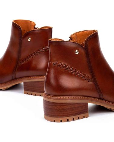PIKOLINOS MEDINA-WOD-8871 BOTINES DE CUERO CON CREMALLERA CUERO