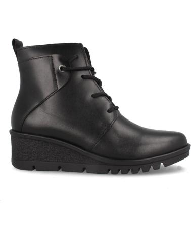 MARILA BOTIM DE COURO COM CUNHA E ATACADORES UBEDA PRETO NEGRO