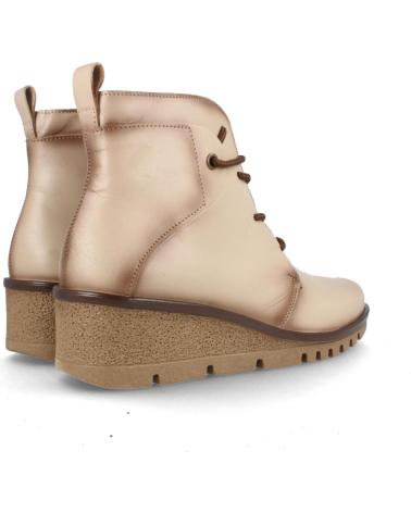 STIVALETTO MARILA UBEDA HIELO IN PELLE CON ZEPPA E LACCI HIELO