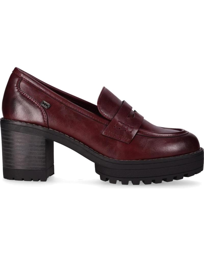 MOCASSINS À TALON CHIKA10 PILAR 26 COULEUR VIN VINO-WINE
