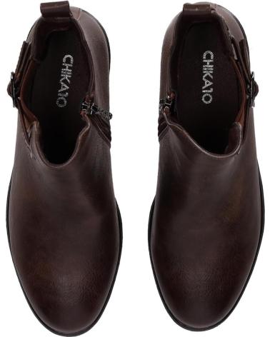 BOTTINES CHIKA10 CLAKISA 03 MARRON MARRON-BROWN