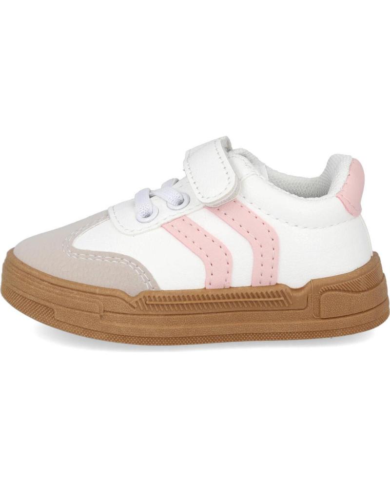 BUBBLE BOBBLE KIDS C1177 SAPATILHAS CASUAIS BRANCO-ROSA BLANCO-ROSA