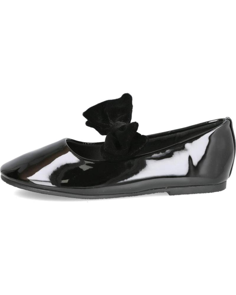 BAILARINAS BUBBLE BOBBLE C1531 DE CHAROL NEGRO CON LAZO NEGRO