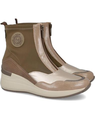 STIVALETTI MYSOFT 24M595 CERNIERA FRONTALE TORTORA TAUPE