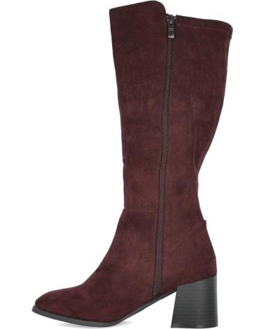 BOTTES À TALONS L&R SHOES B5805 BORDEAUX BURDEOS