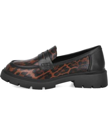 AZAREY 459K050 MOCASSINI STAMPA LEOPARDO MARRONE MARRON