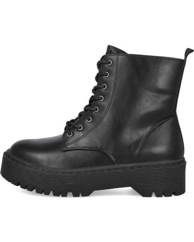 L&R SHOES BOTTES MILITAIRES DAVINIA BL137-1 NOIRES NEGRO