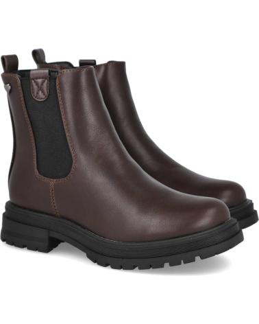 BUBBLE BOBBLE KIDS BOTINES C1551 MARRÓN ESTILO CHELSEA MARRON