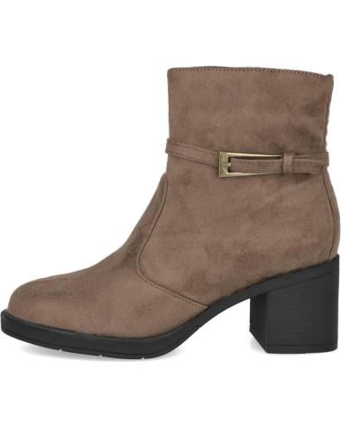 STIVALETTI CON TACCO MEDIO L&R SHOES DAVINIA BL132-3 TAUPE TAUPE