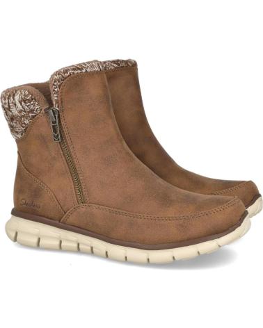 BOTINES ANTIDESLIZANTES SKECHERS 167941 SYNERGY - COLLAB CASTAÑA CASTANA