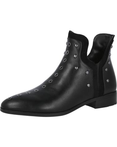 AZAREY 462K103 STIVALETTI NERI CON BORCHIE METALLICHE NEGRO