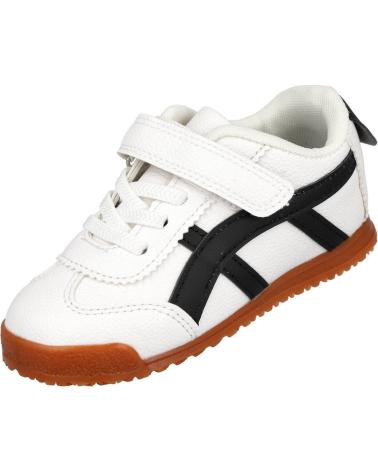 BUBBLE BOBBLE C1554 ZAPATILLAS BLANCO Y NEGRO NEGRO