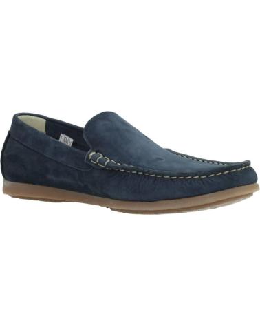 FLUCHOS F1729 LEDER MOKASSIN OZEANBLAU OCEANO