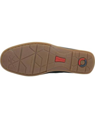 FLUCHOS F1729 LEDER MOKASSIN OZEANBLAU OCEANO