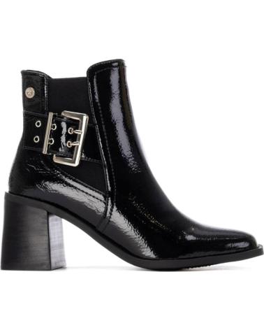 STIVALETTI CON TACCO XTI 144315 NERI CON FIBBIA NEGRO