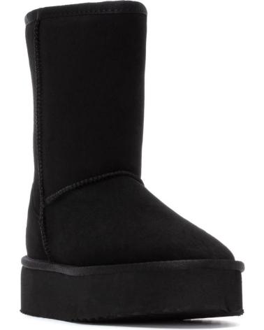 STIVALI STILE UGG XTI 144339 NERI CON PLATFORM NEGRO