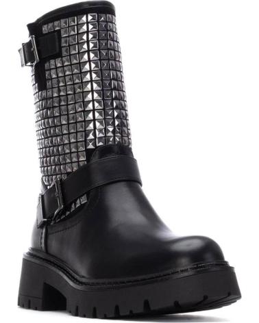 Inizio-XTI-XTI 144472 STIVALI NERI CON BORCHIE-NEGRO