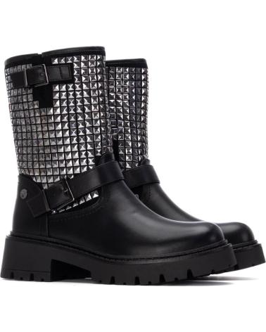 Inizio-XTI-XTI 144472 STIVALI NERI CON BORCHIE-NEGRO