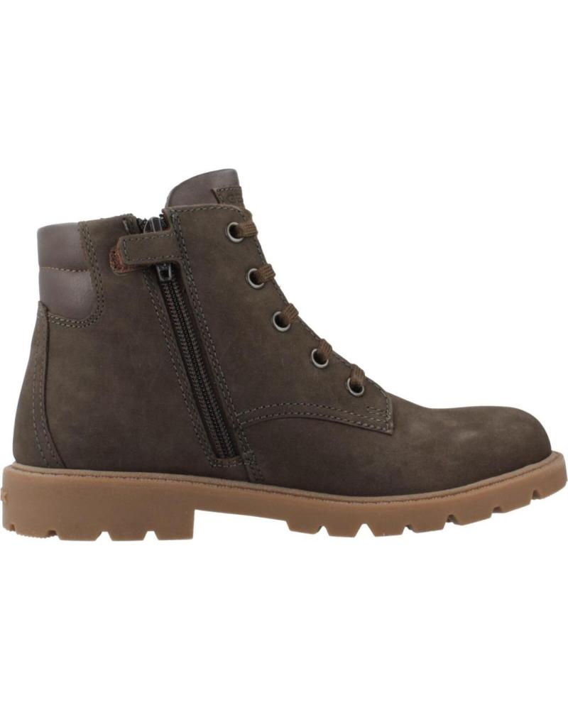 Geox Jongens J Shaylax Boy enkellaars, Brown Navy, 41 EU