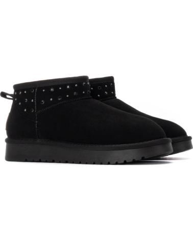 BOTTINE XTI 144603 NOIRE STYLE UGG AVEC CLOUS ET PLATEFORME NEGRO