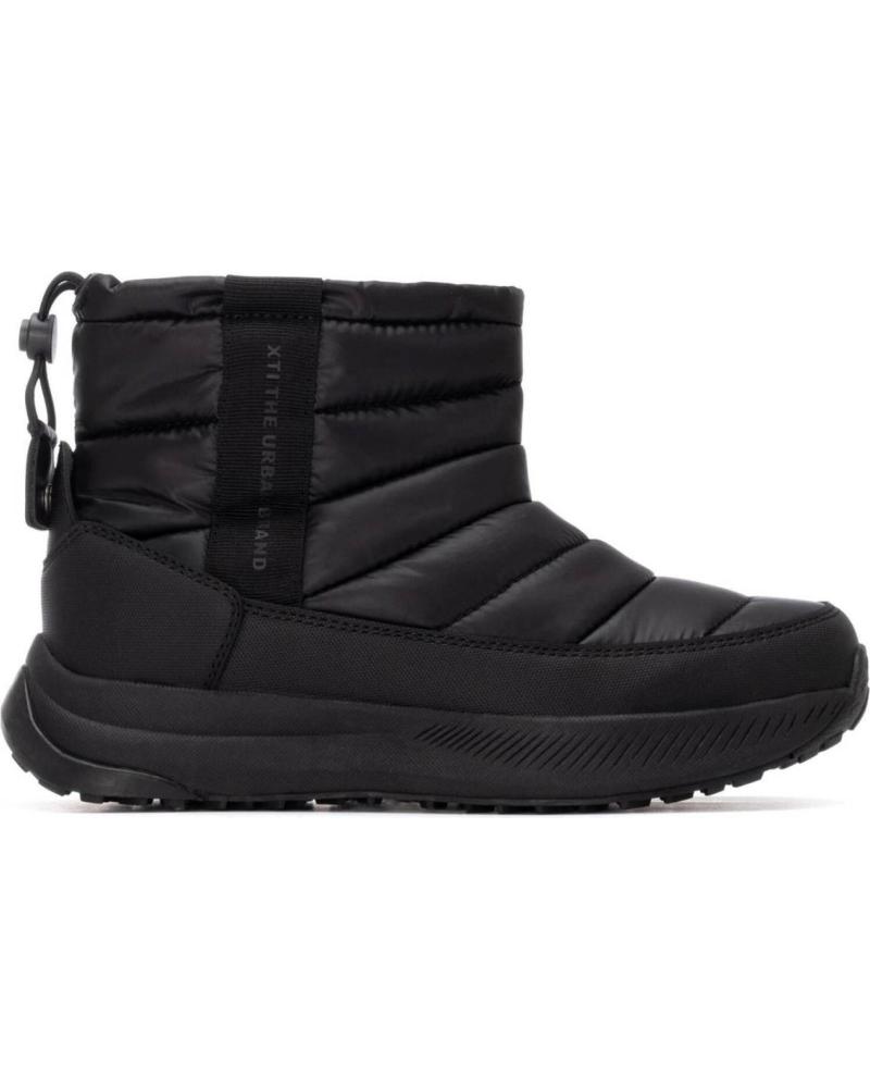 XTI 144619 PADDED SNOW ANKLE BOOTS BLACK NEGRO