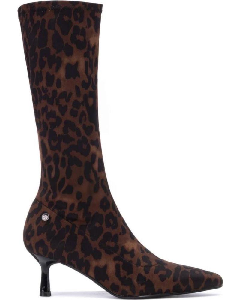XTI MID-CALF BOOT 144703 LEOPARD PRINT LEOPARDO