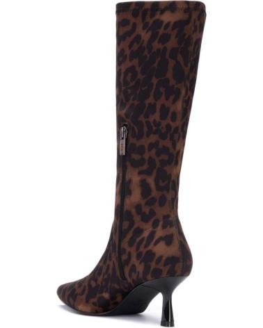 XTI MID-CALF BOOT 144703 LEOPARD PRINT LEOPARDO