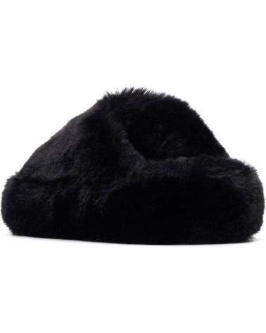 XTI 144708 SCHWARZE PANTOLETTEN MIT WEICHER TEXTUR NEGRO