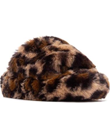 XTI 144708 PANTOLETTEN MIT LEOPARDENMUSTER UND WEICHER TEXTUR LEOPARDO
