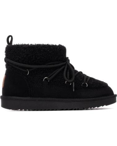 STIVALI DA NEVE XTI 144728 NERI CON LACCI E FODERA INTERNA NEGRO