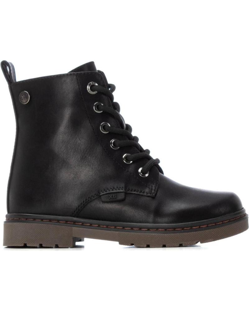 XTI 151329 BLACK MILITARY STYLE BOOTS NEGRO