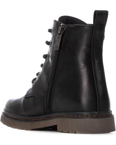 XTI 151329 BLACK MILITARY STYLE BOOTS NEGRO