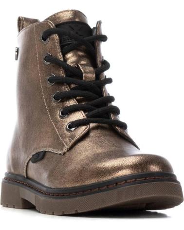 STIVALI XTI 151329 BRONZO METALLICO STILE MILITARE BRONCE