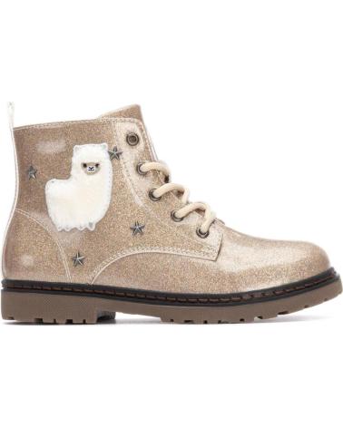 XTI STIVALETTI GLITTER 151384 NUDE CON DECORAZIONE LAMA NUDE