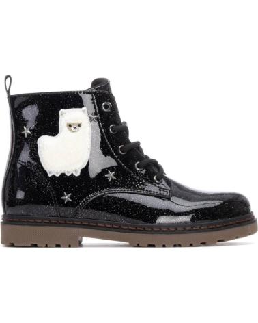 XTI STIVALETTI GLITTER 151384 NERO CON DECORAZIONE LAMA NEGRO