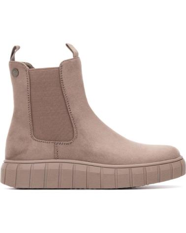 XTI 151390 TAUPE CHELSEA BOOT WITH TRACK PLATFORM TAUPE
