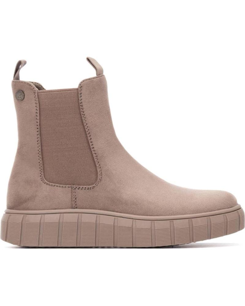 XTI 151390 TAUPE CHELSEA BOOT WITH TRACK PLATFORM TAUPE